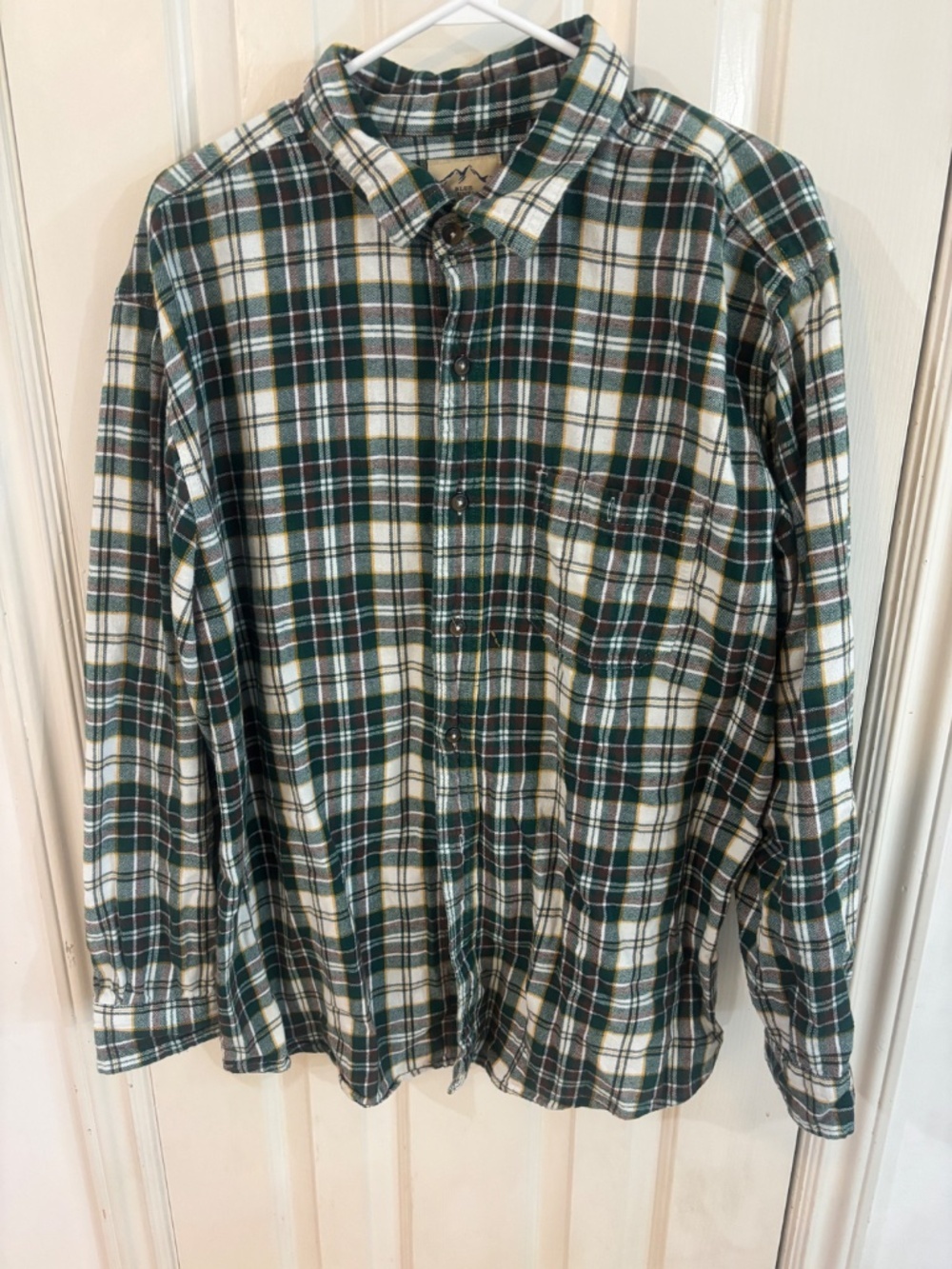 Vintage Green and White plaid * accepting offers